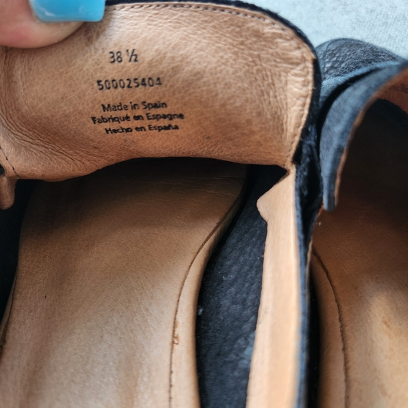 Free People At Ease Loafers/ Mules Black Slip On Women's Size 8 - Picture 5 of 11